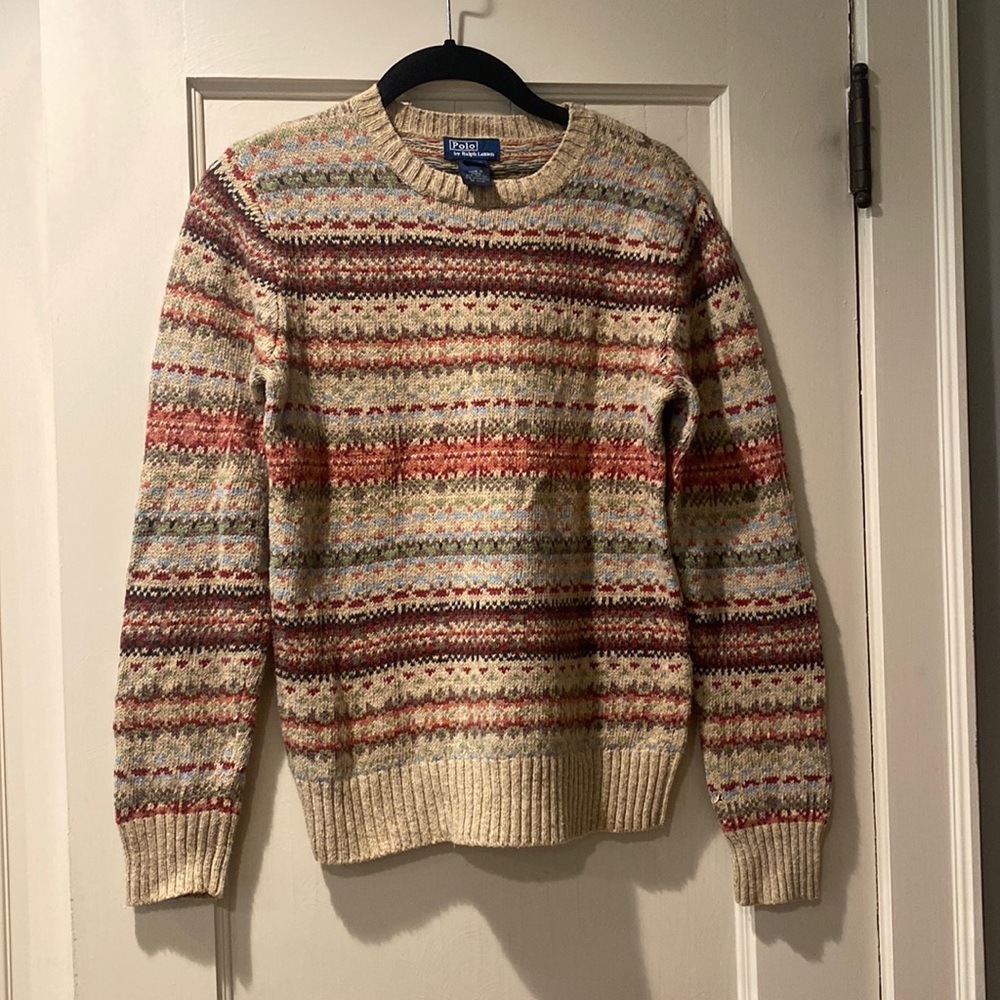 Polo by Ralph Lauren classic fair isle sweater